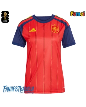 Spania Echipament de Fotbal Replică Mondial 2026 Femei Acasa